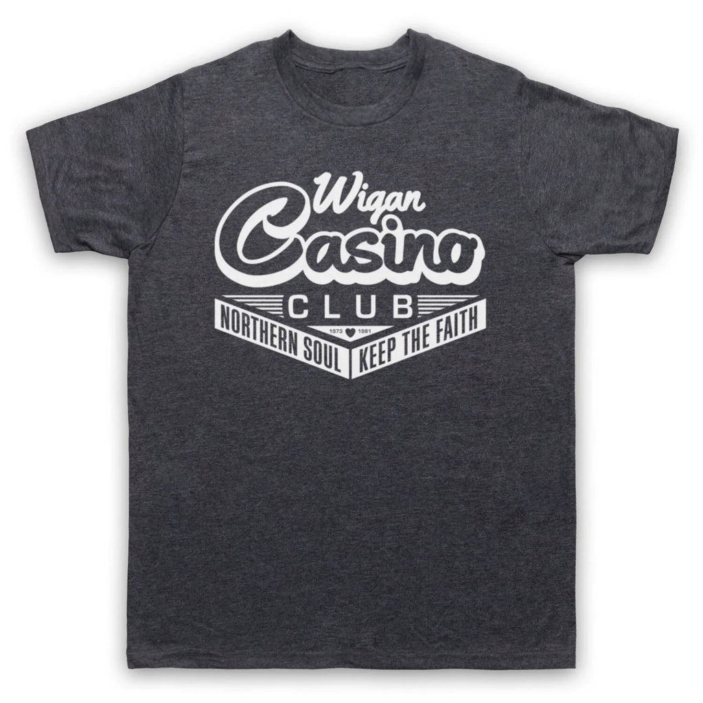 WIGAN CASINO NORTHERN SOUL MUSIC 70'S DANCING VENUE - Adult & Kids T-Shirts, Sweatshirts & Hoodies apparel design preview 1