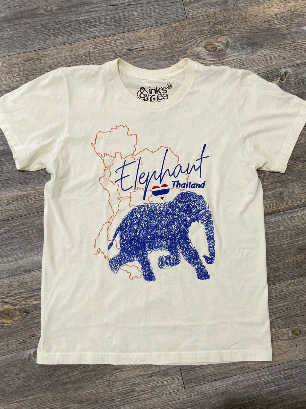 Ink's Idea Thailand Elephant MED Unisex Artistic - Adult & Kids T-Shirts, Sweatshirts & Hoodies apparel design preview 1