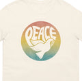 Peace Women Hippie Boho Dove Heart Graphic Vintage - Adult & Kids T-Shirts, Sweatshirts & Hoodies apparel design preview 1