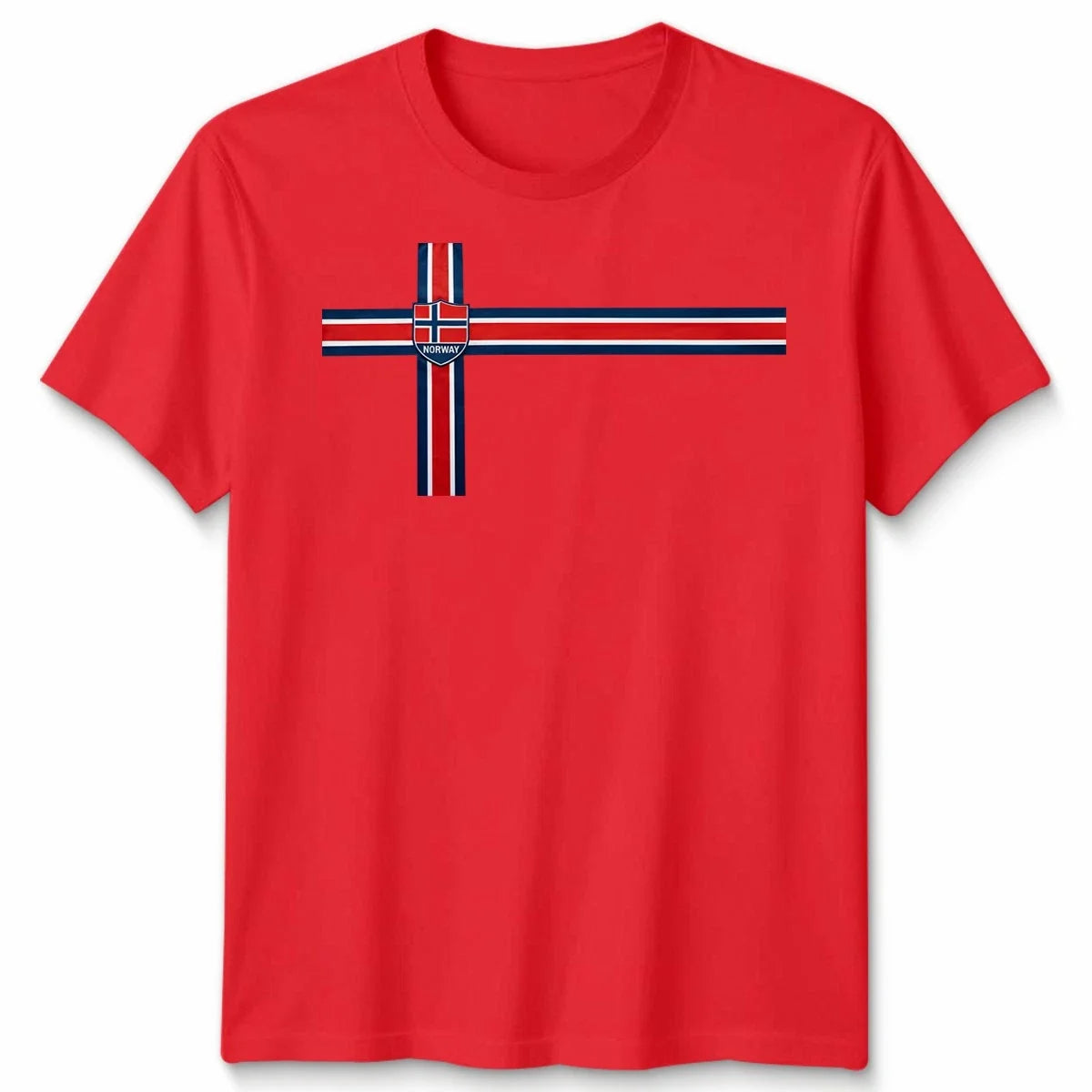 Retro Norway Football Supporter For Men Guys Dad - Adult & Kids T-Shirts, Sweatshirts & Hoodies apparel design preview 1