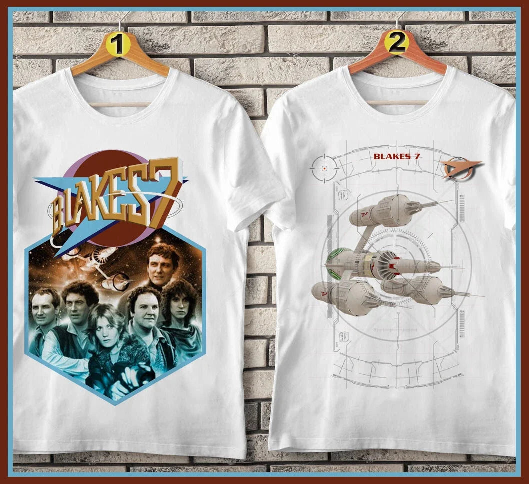 Blakes 7 fan tribute, Brit vintage Sci Fi Classic. - Adult & Kids T-Shirts, Sweatshirts & Hoodies apparel design preview 1