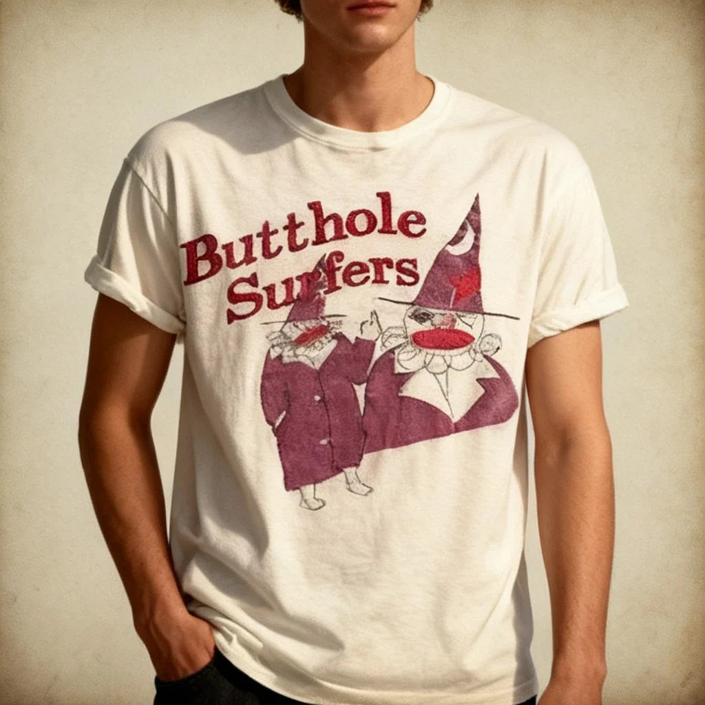 Vintage Butthole Surfers Band Gift For Fans Men S-5XL - Adult & Kids T-Shirts, Sweatshirts & Hoodies apparel design preview 1