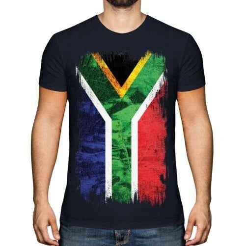 South Africa Grunge Flag Men Suid-Afrika African - Adult & Kids T-Shirts, Sweatshirts & Hoodies apparel design preview 1