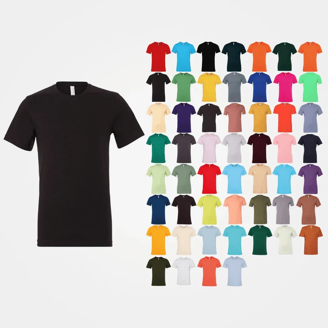 Bella Canvas Unisex Jersey Crew Neck 3001-Casual Wear - Adult & Kids T-Shirts, Sweatshirts & Hoodies apparel design preview 1
