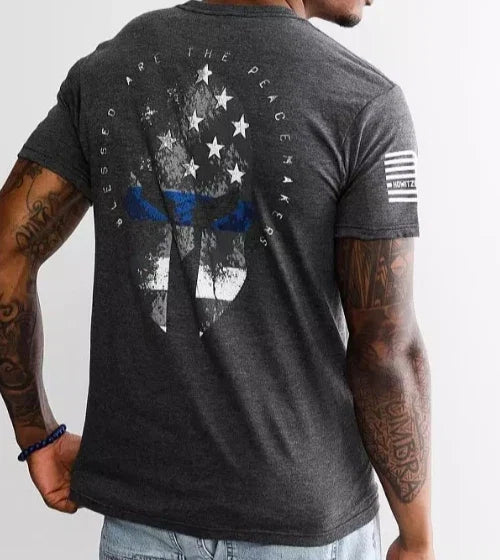HOWITZER Men's RESPECT SPARTAN Short Sleeve Crew - Adult & Kids T-Shirts, Sweatshirts & Hoodies apparel design preview 1
