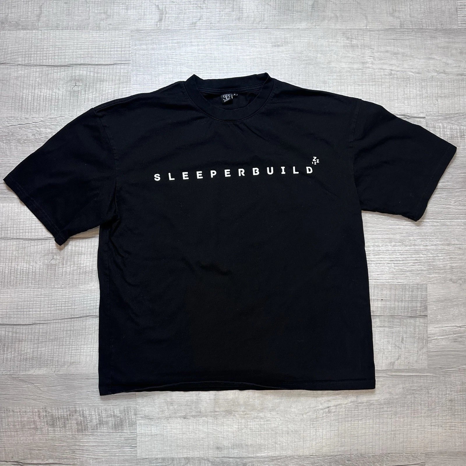 SleeperBuild Heavy Oversized Minimalist Black Size - Adult & Kids T-Shirts, Sweatshirts & Hoodies apparel design preview 1