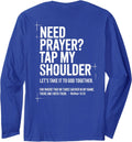 Need Prayer Tap My Shoulder Bible Verse Christian On - Adult & Kids T-Shirts, Sweatshirts & Hoodies apparel design preview 1