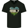 Love Uzbekistan Flag Ukbek Day Football Mens V-Neck - Adult & Kids T-Shirts, Sweatshirts & Hoodies apparel design preview 1