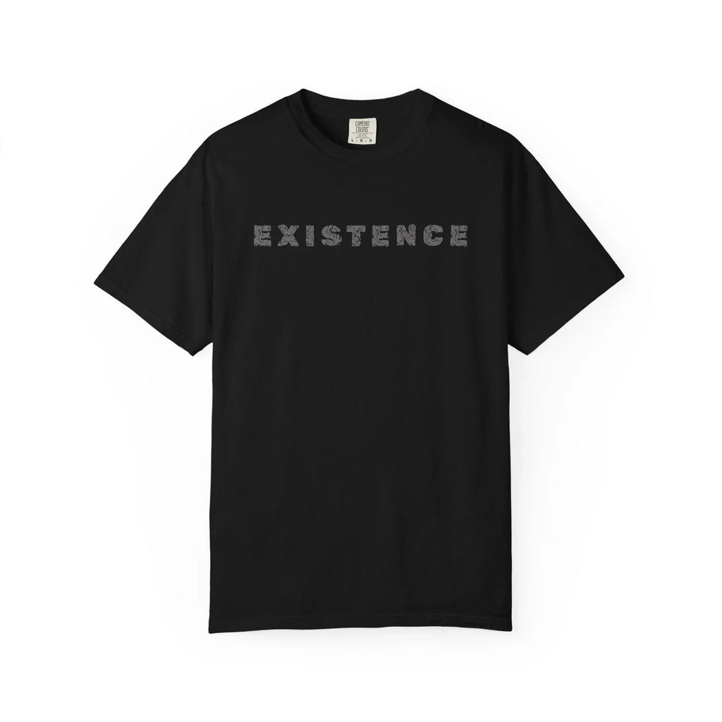 Minimalist "EXISTENCE" Bold Graphic Unisex - Adult & Kids T-Shirts, Sweatshirts & Hoodies apparel design preview 1