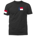 State of North Carolina Flag Crest Graphic - Adult & Kids T-Shirts, Sweatshirts & Hoodies apparel design preview 1