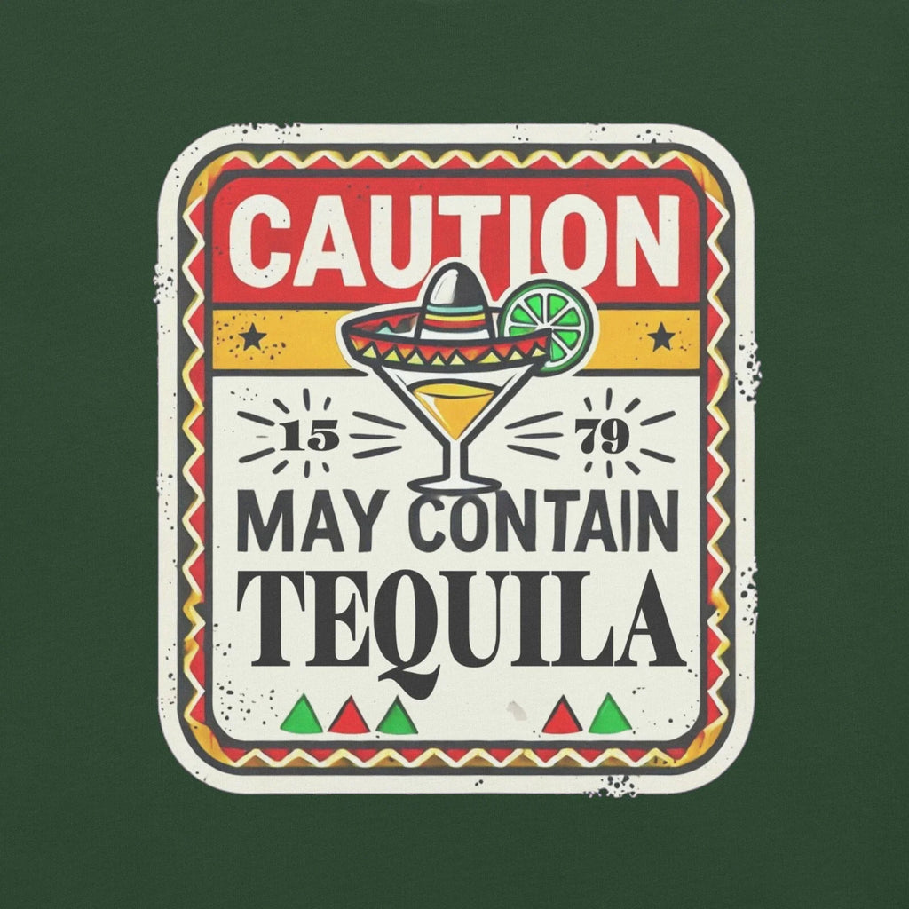 May Contain Tequila Funny, Perfect for Cinco De Mayo - Adult & Kids T-Shirts, Sweatshirts & Hoodies apparel design preview 1