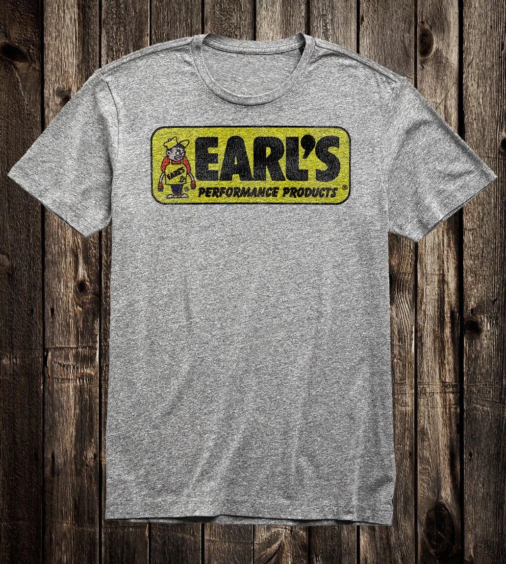 Retro Hot Rod Drag Race Racing Speed Shop Earl's - Adult & Kids T-Shirts, Sweatshirts & Hoodies apparel design preview 1