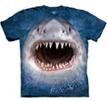 Wicked Nasty Shark Teeth Jaws Blue Aquatic Fish Tank - Adult & Kids T-Shirts, Sweatshirts & Hoodies apparel design preview 1