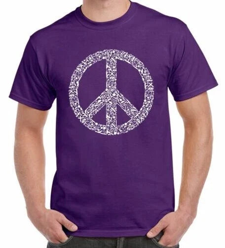 Paix Symbole Cnd Homme Hippie Festival Politique Anti - Adult & Kids T-Shirts, Sweatshirts & Hoodies apparel design preview 1