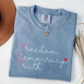 Patriotic Subtle FDT 4th of July Feminist Liberal - Adult & Kids T-Shirts, Sweatshirts & Hoodies apparel design preview 1