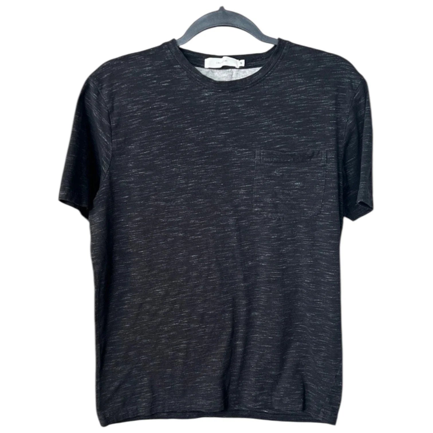 Black Space Dye Pocket Minimalist Stretch Size S - Adult & Kids T-Shirts, Sweatshirts & Hoodies apparel design preview 1