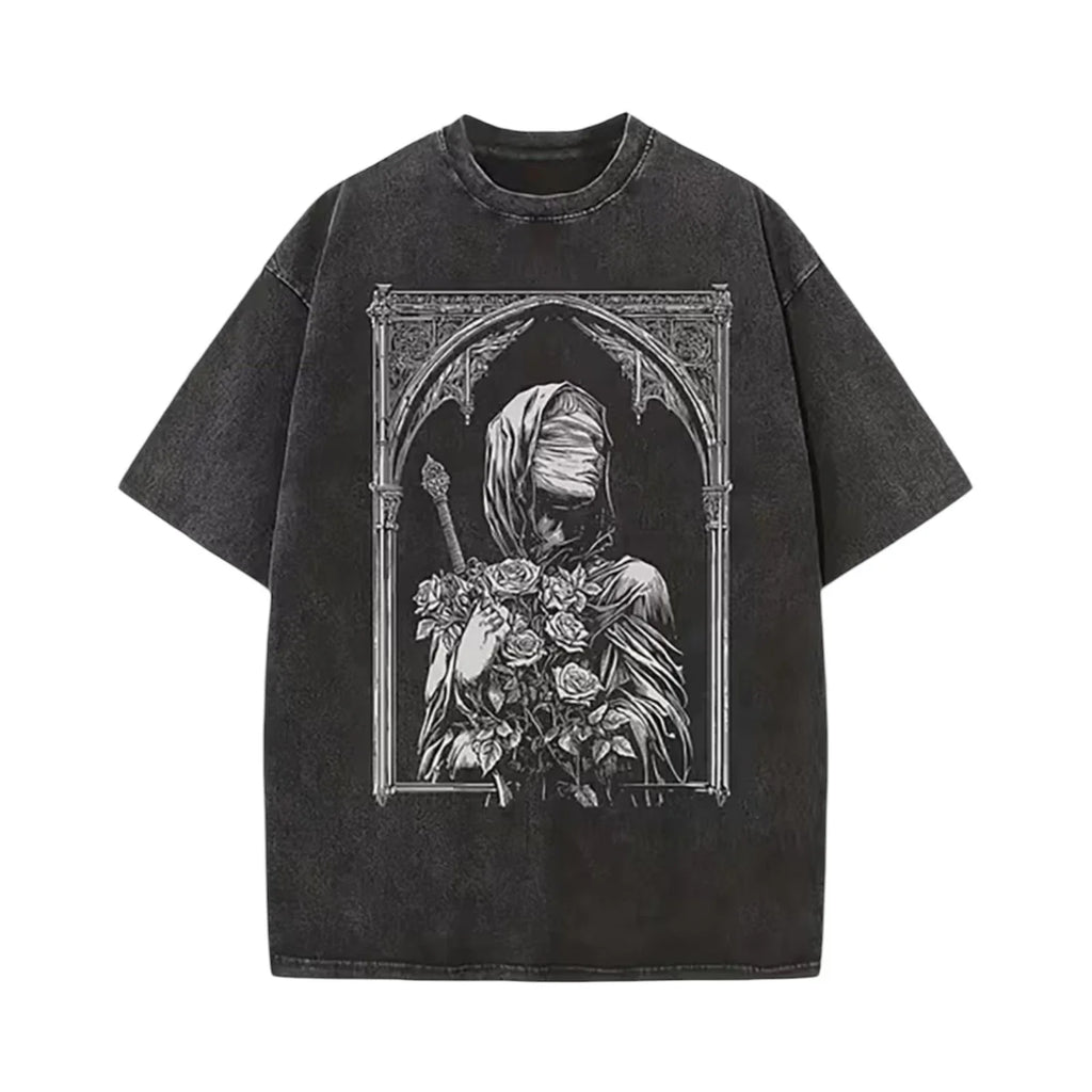 Black Size L Blind Gothic Monk Vintage Graphic - Adult & Kids T-Shirts, Sweatshirts & Hoodies apparel design preview 1