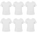PACK OF 6 MENS WHITE CREW NECK 100% COTTON ADULT - Adult & Kids T-Shirts, Sweatshirts & Hoodies apparel design preview 1