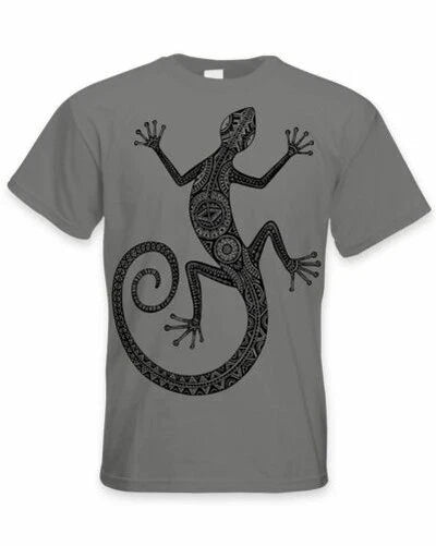 Tribal Lézard Modèle Tatouage Grand Imprimé Homme - Adult & Kids T-Shirts, Sweatshirts & Hoodies apparel design preview 1