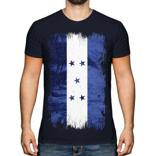 Honduras Grunge Flag Mens Jersey Football Gift - Adult & Kids T-Shirts, Sweatshirts & Hoodies apparel design preview 1