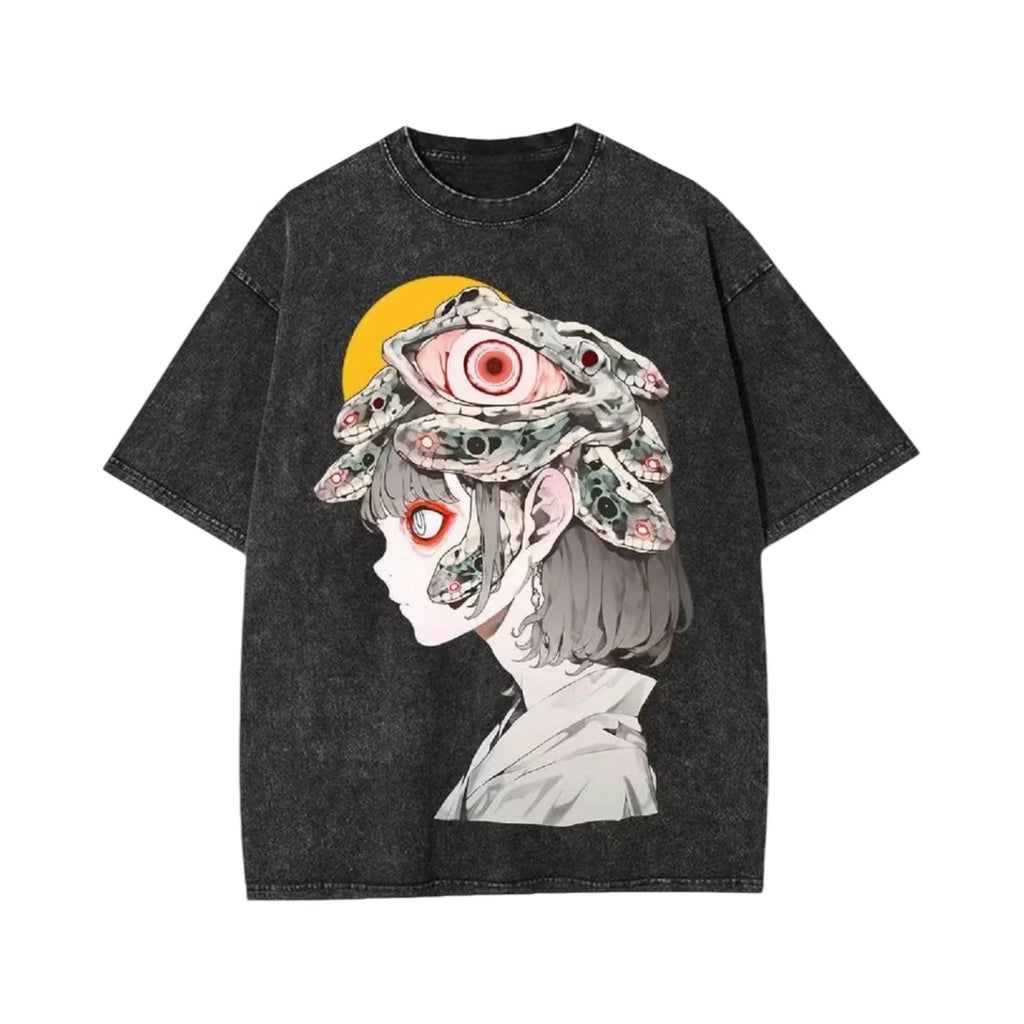 Vintage Graphic Streetwear Oversized Cotton Black - Adult & Kids T-Shirts, Sweatshirts & Hoodies apparel design preview 1