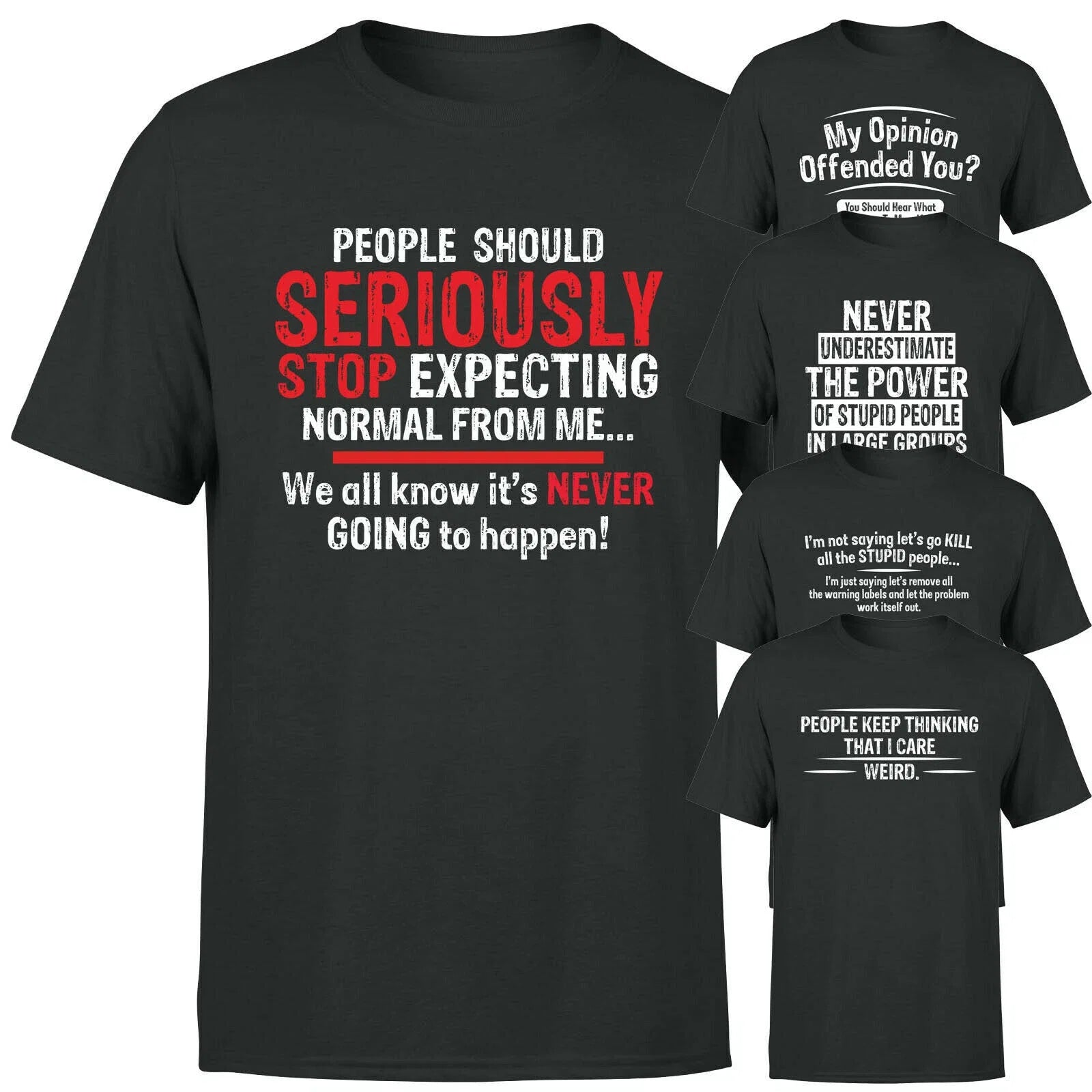 Funny Sarcastic Sarcasm Humour Joke Quote Novelty - Adult & Kids T-Shirts, Sweatshirts & Hoodies apparel design preview 1