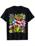 Puerto Rico Boricua Coqui Frog Taino Sun Rican Flag - Adult & Kids T-Shirts, Sweatshirts & Hoodies apparel design preview 1