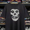 80s Misfits Crimson Ghost Classic Black XXL - Adult & Kids T-Shirts, Sweatshirts & Hoodies apparel design preview 1