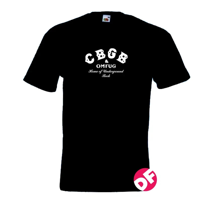 CBGB OMFUG Home of Underground Rock Club Punk NYC - Adult & Kids T-Shirts, Sweatshirts & Hoodies apparel design preview 1