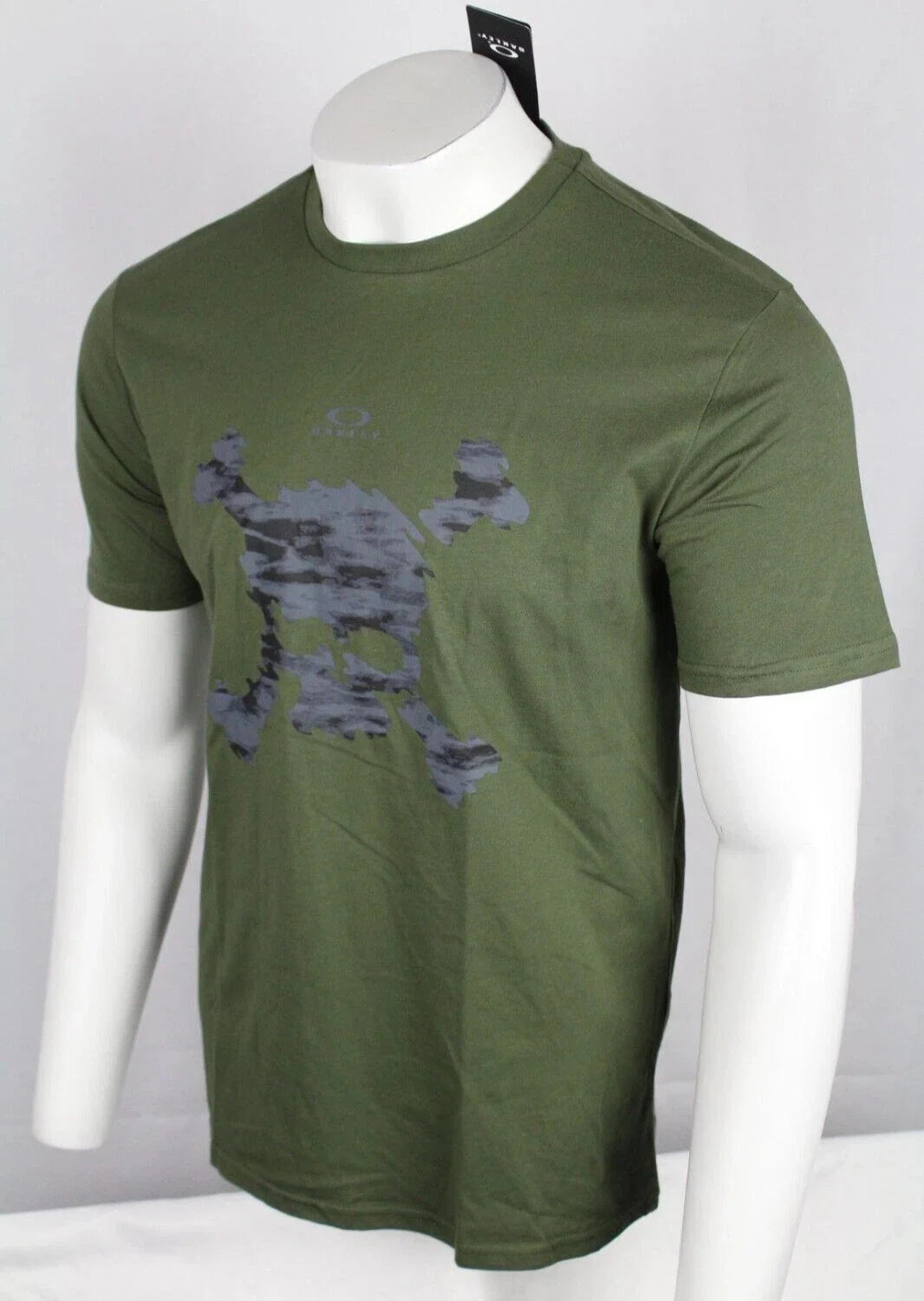 Oakley Men's Camo Skull Short Sleeve Crew New Dark - Adult & Kids T-Shirts, Sweatshirts & Hoodies apparel design preview 1