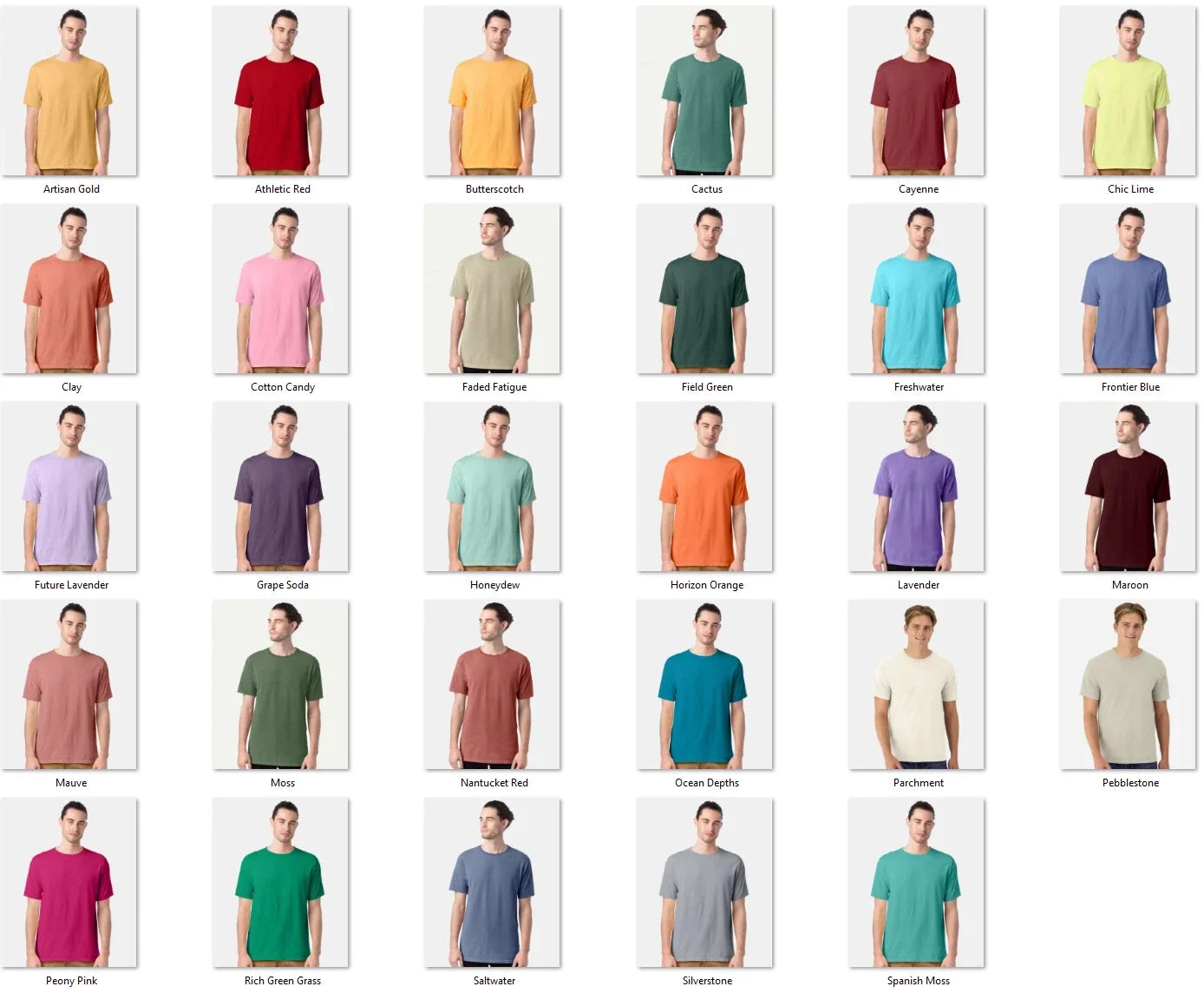 NEW! ComfortWash by Hanes Garment Dyed Short Sleeve - Adult & Kids T-Shirts, Sweatshirts & Hoodies apparel design preview 1