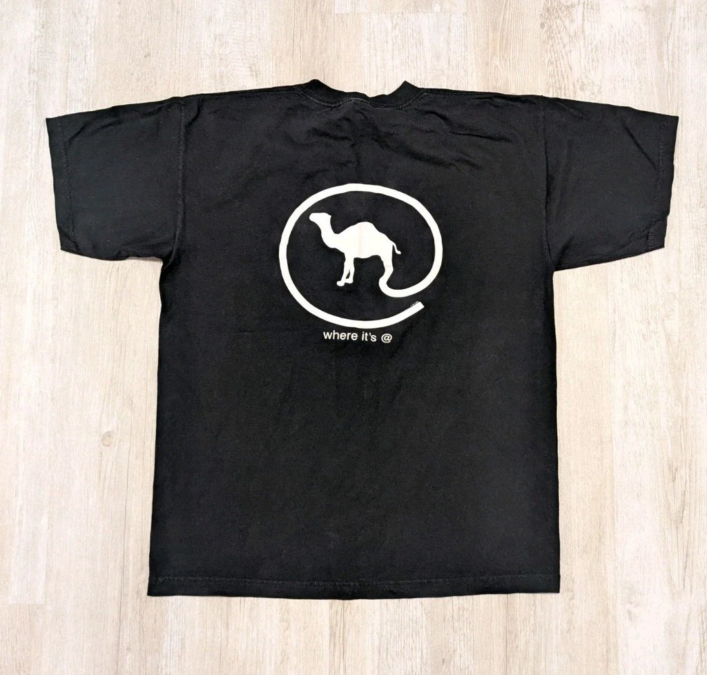 Vintage 90s Camel Cigarettes Men's XL "Where It's - Adult & Kids T-Shirts, Sweatshirts & Hoodies apparel design preview 1
