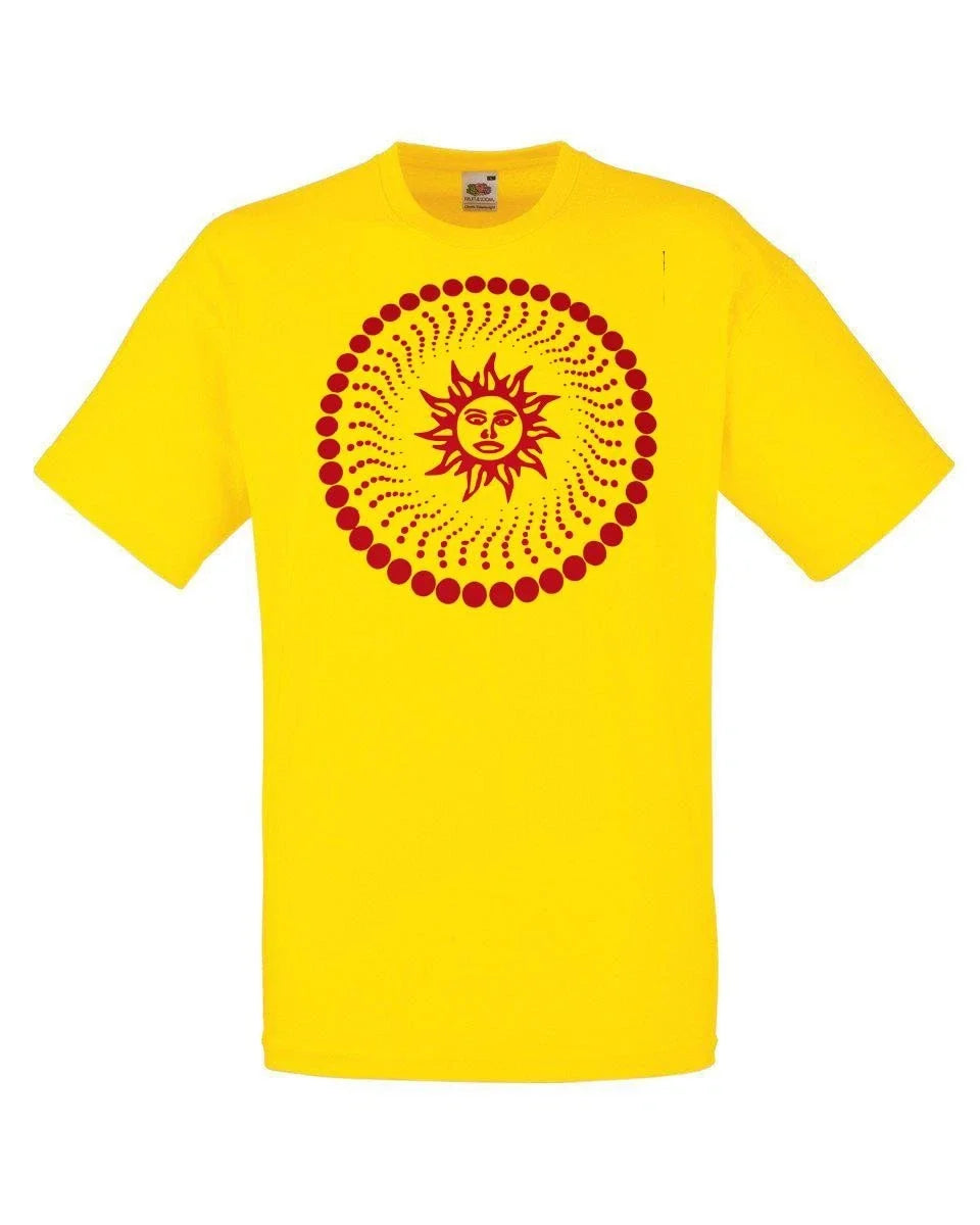 Adults California Sunrise Acid Trippy LSD Blotter Art - Adult & Kids T-Shirts, Sweatshirts & Hoodies apparel design preview 1