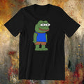 Funny Frog Pepe Internet Meme Men's Unisex Printed - Adult & Kids T-Shirts, Sweatshirts & Hoodies apparel design preview 1
