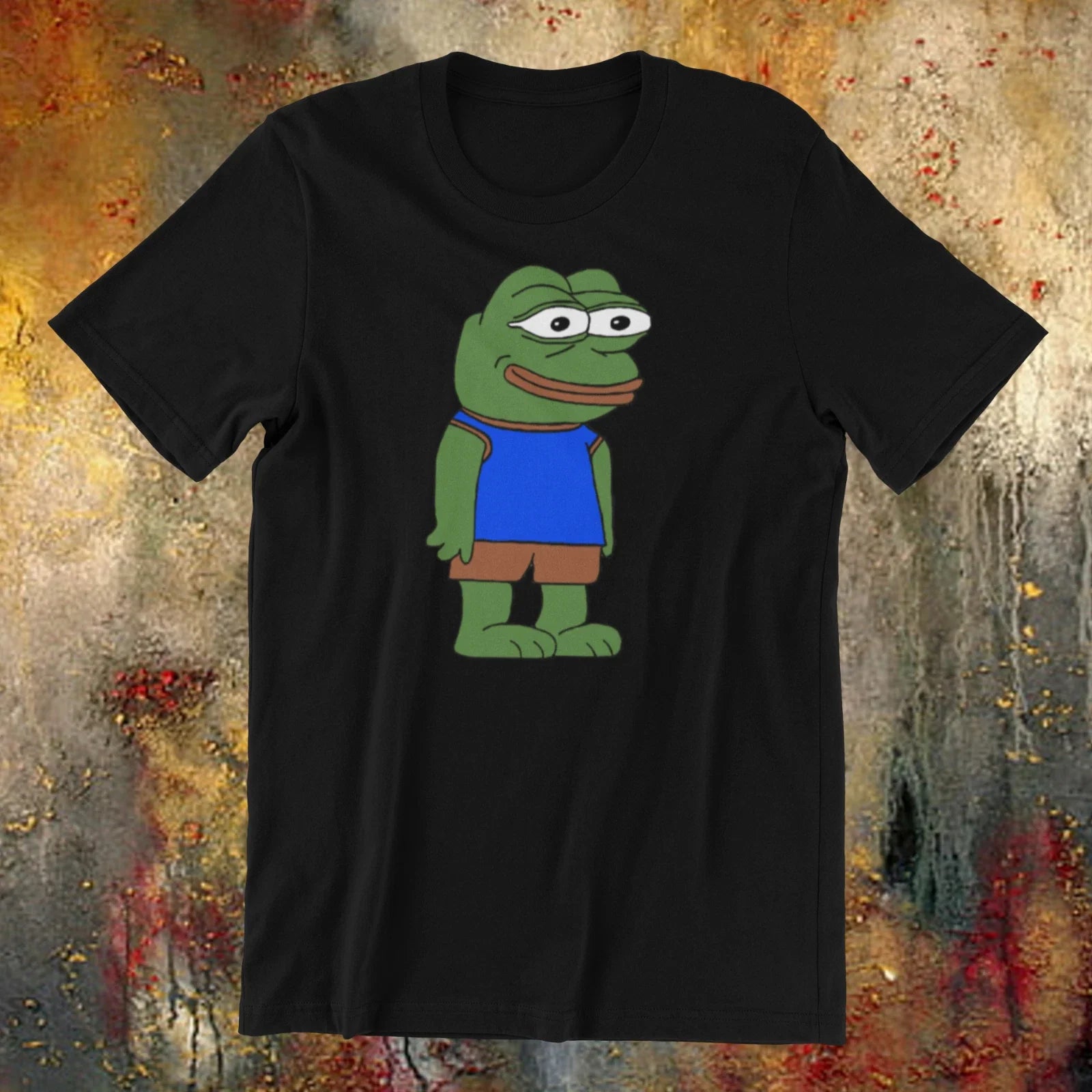 Funny Frog Pepe Internet Meme Men's Unisex Printed - Adult & Kids T-Shirts, Sweatshirts & Hoodies apparel design preview 1