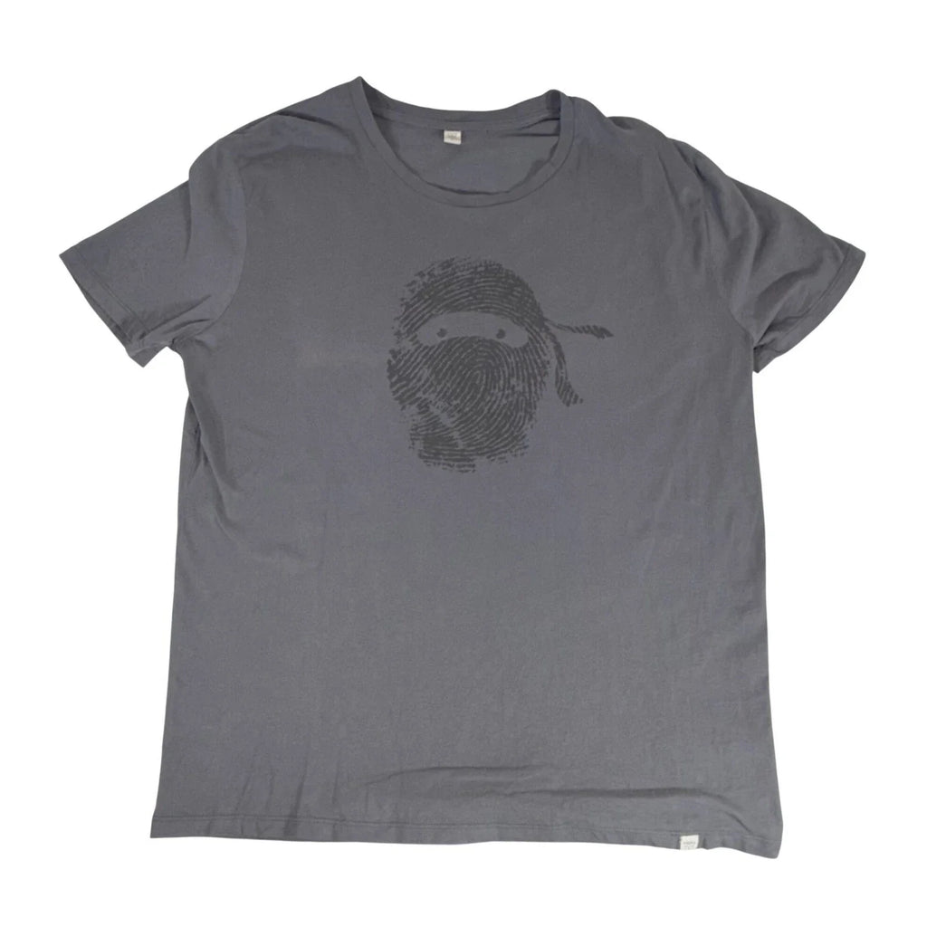 Wituka Graphic XL Charcoal Gray Fingerprint Ninja - Adult & Kids T-Shirts, Sweatshirts & Hoodies apparel design preview 1