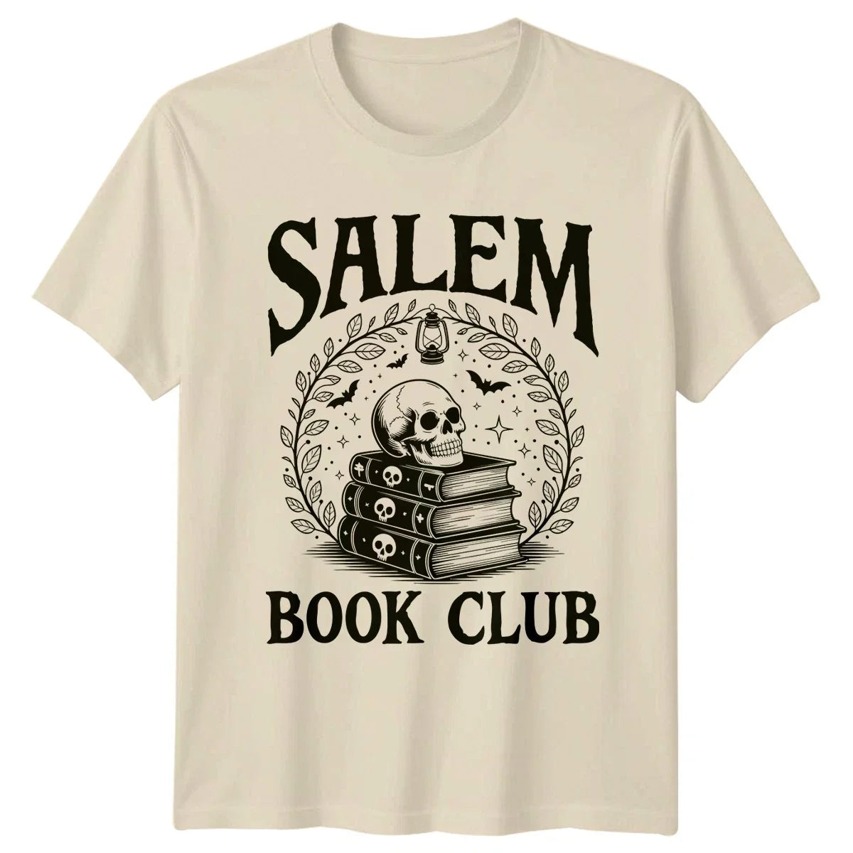 Salem Book Club Gothic Reading Graphic Mens Womens - Adult & Kids T-Shirts, Sweatshirts & Hoodies apparel design preview 1