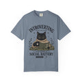 Introverting Cat Funny Introvert Social Battery - Adult & Kids T-Shirts, Sweatshirts & Hoodies apparel design preview 1