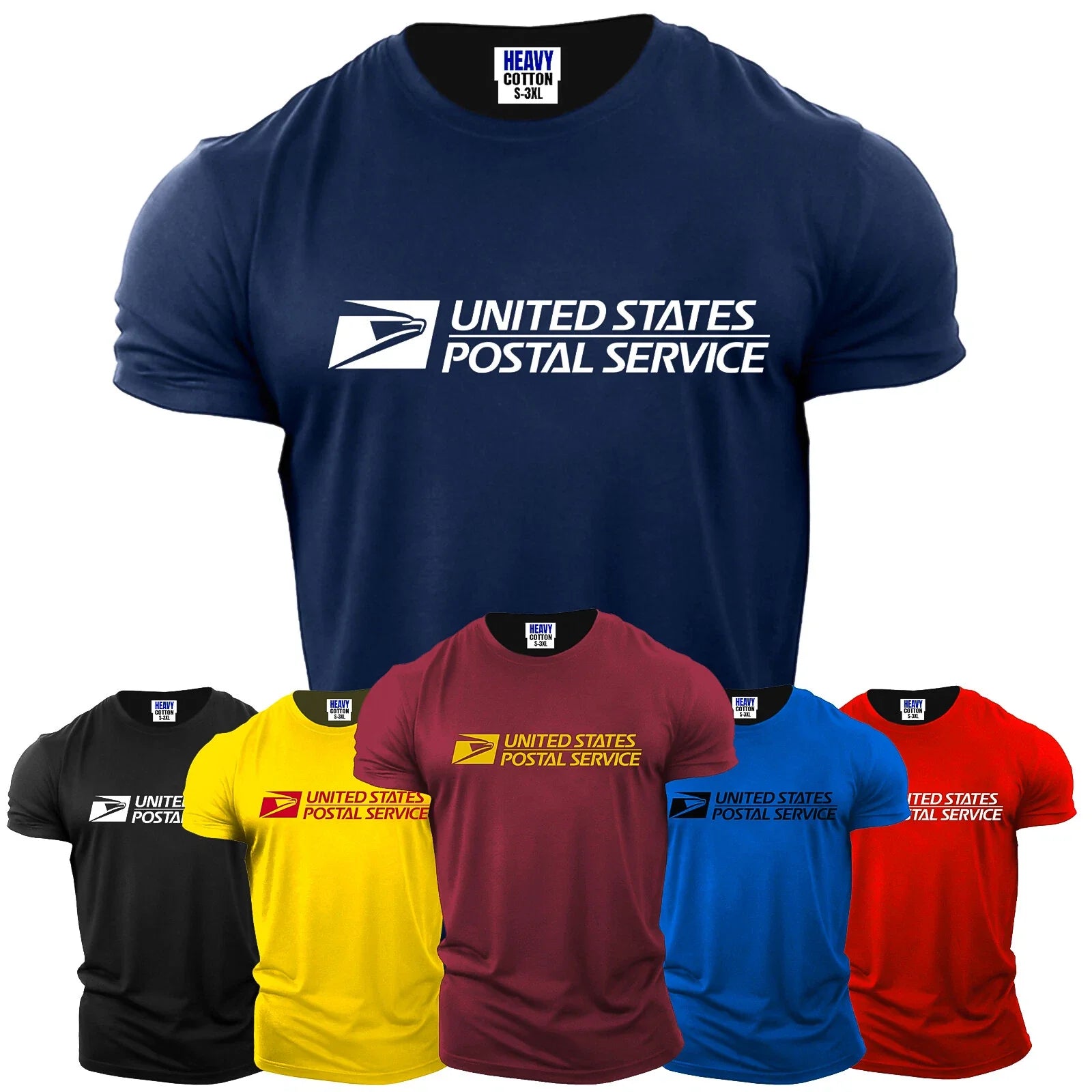 Men's Short Sleeve Drriver Service Delivery Funny USA - Adult & Kids T-Shirts, Sweatshirts & Hoodies apparel design preview 1