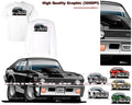 DigiRods Chevy Nova 1970's Vintage Classic Muscle - Adult & Kids T-Shirts, Sweatshirts & Hoodies apparel design preview 1