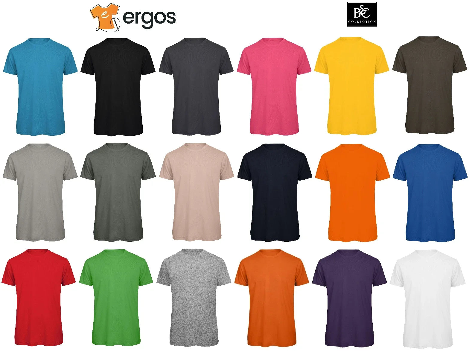 B&C Men's 100% Cotton Crew Neck Short Sleeve Man - Adult & Kids T-Shirts, Sweatshirts & Hoodies apparel design preview 1