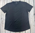 CUTS Clothing Men's Curve Hem Black L Solid Casual - Adult & Kids T-Shirts, Sweatshirts & Hoodies apparel design preview 1