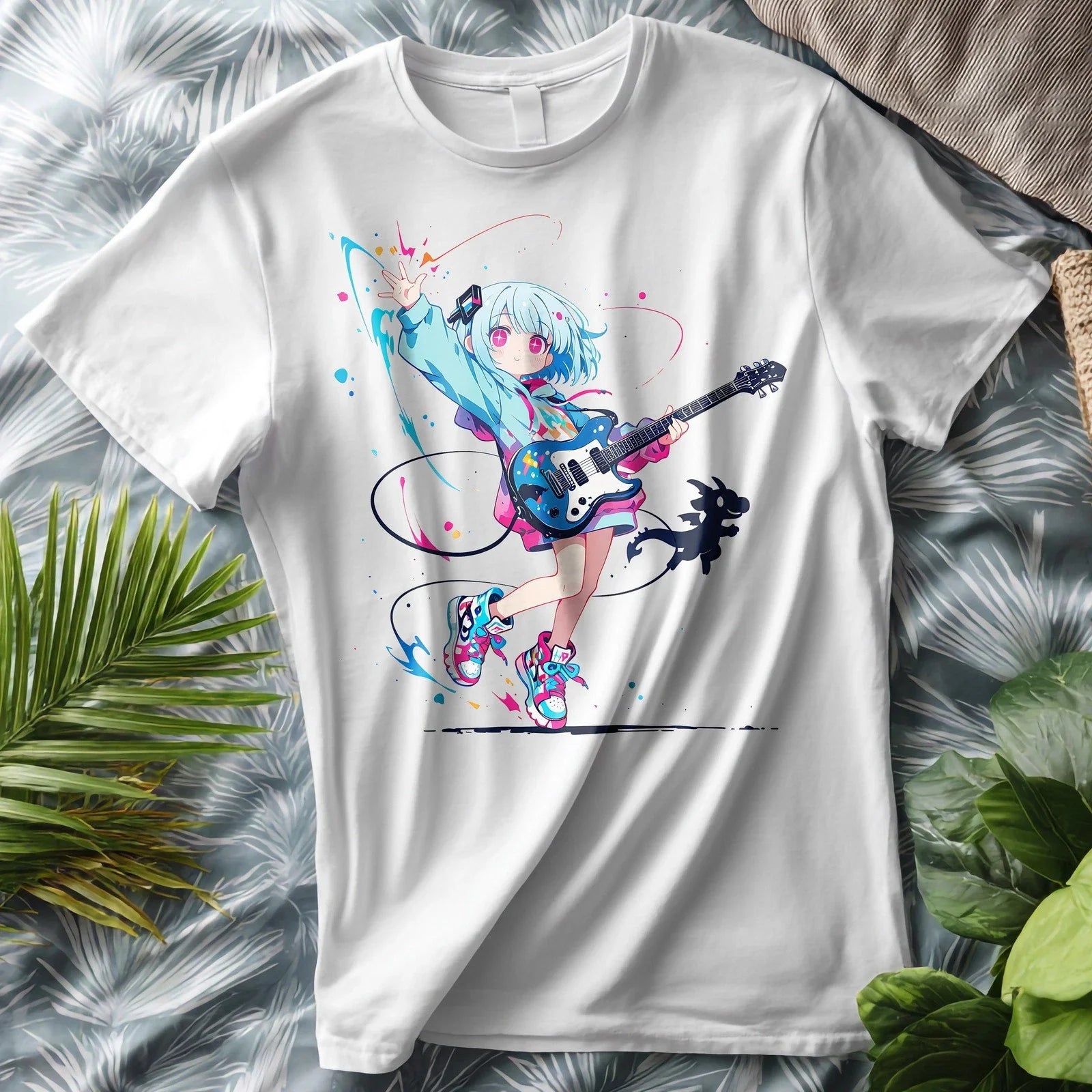 Chibi Girl Cute Kawaii 006 Anime/Manga Adult - Adult & Kids T-Shirts, Sweatshirts & Hoodies apparel design preview 1