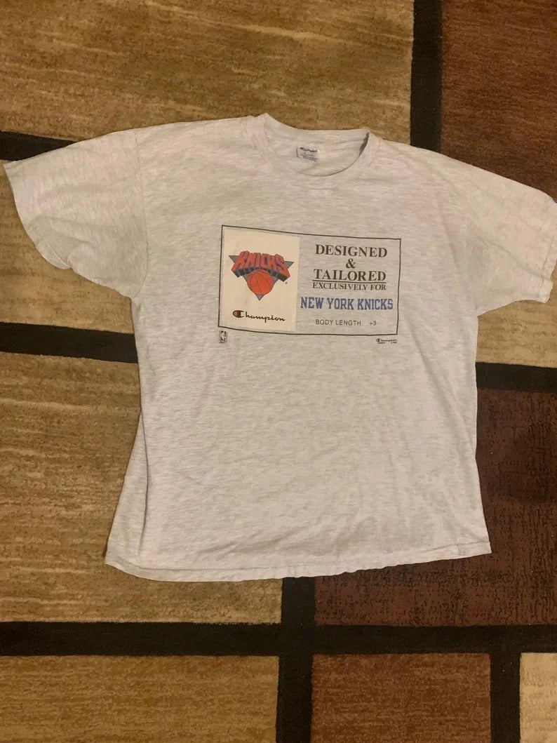 Vintage 90's New York K nicks Champion - Adult & Kids T-Shirts, Sweatshirts & Hoodies apparel design preview 1