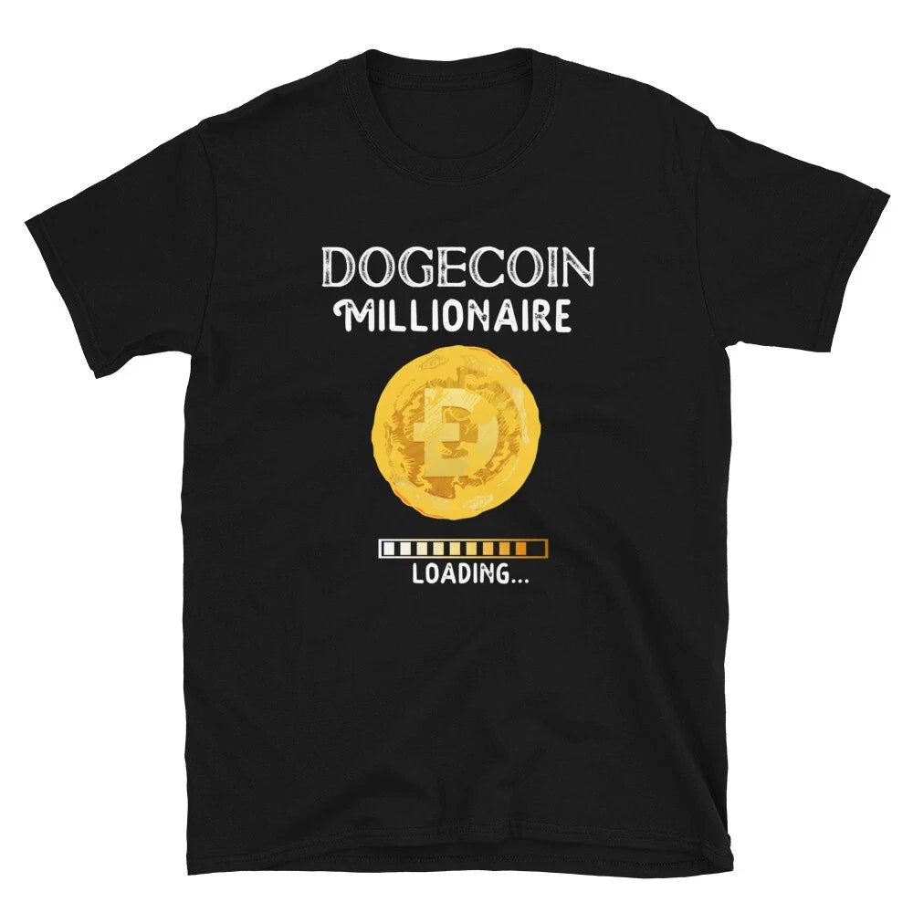 Doge Coin The millionaire loading - Adult & Kids T-Shirts, Sweatshirts & Hoodies apparel design preview 1