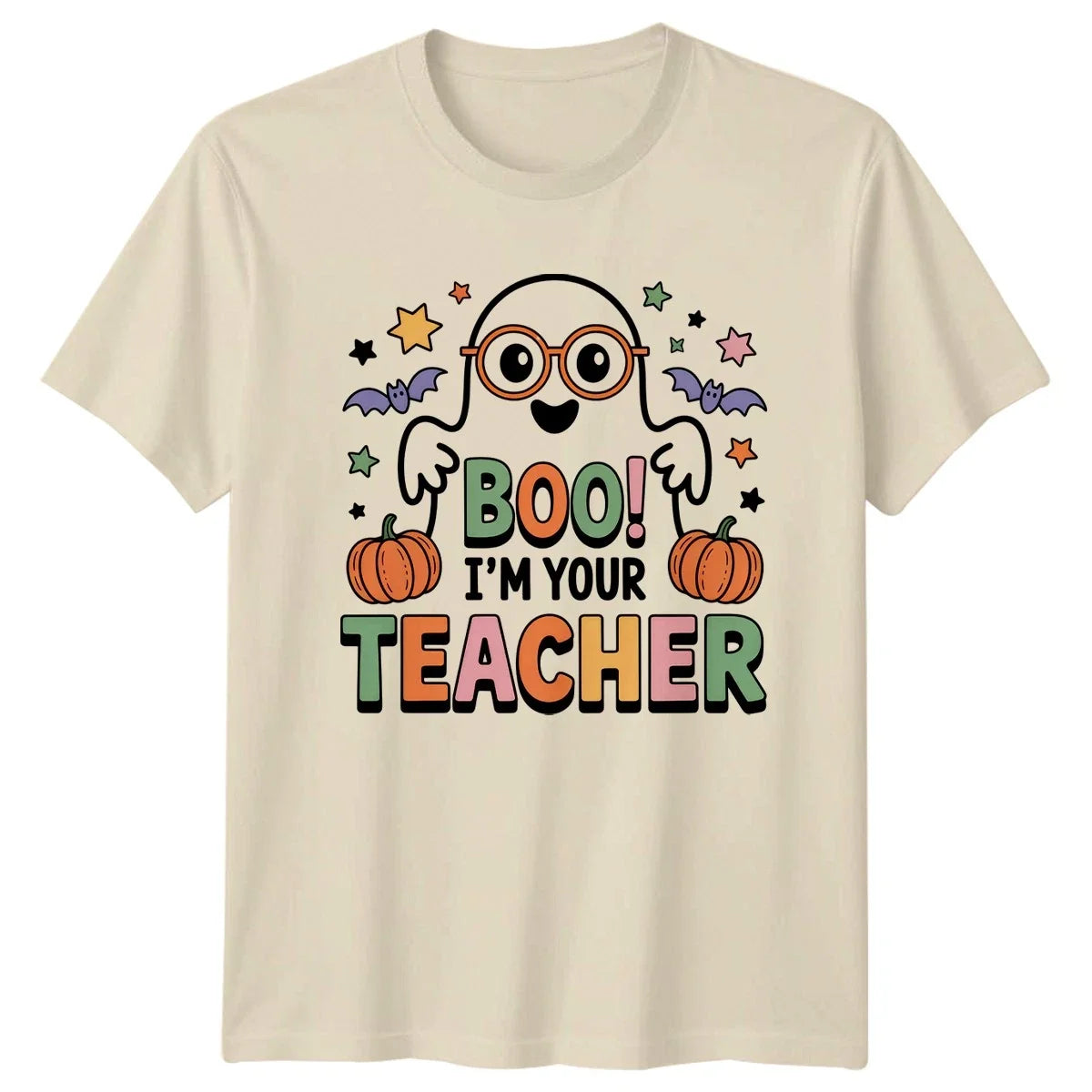 Boo Im Your Teacher Halloween Gift For Him And Her - Adult & Kids T-Shirts, Sweatshirts & Hoodies apparel design preview 1