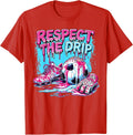 Soccer Cream Sprinkles Respect The Drip Cool - Adult & Kids T-Shirts, Sweatshirts & Hoodies apparel design preview 1