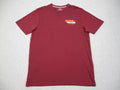 Volcom Mens Medium Red Modern Fit Organic Cotton Logo - Adult & Kids T-Shirts, Sweatshirts & Hoodies apparel design preview 1