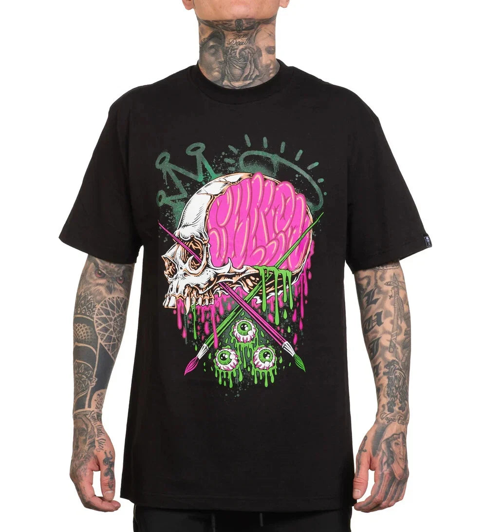 Sullen Punk Pin Up Street Life Americana Tattoo Art - Adult & Kids T-Shirts, Sweatshirts & Hoodies apparel design preview 1