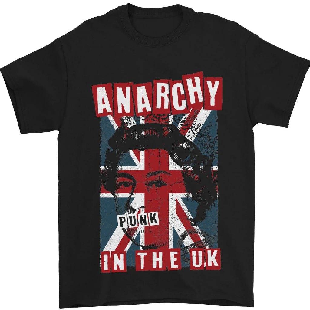 Anarchy in the UK Punk Music Rock Mens 100% Cotton - Adult & Kids T-Shirts, Sweatshirts & Hoodies apparel design preview 1